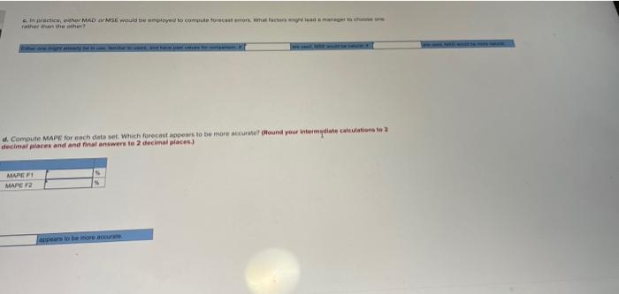 please answer A, B, C, and D Two different