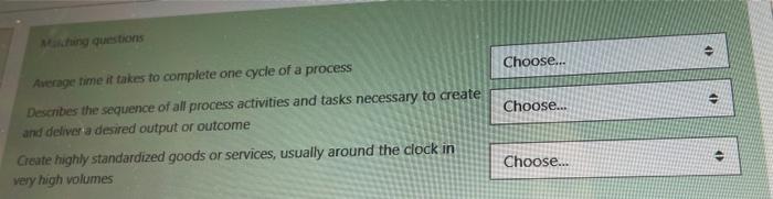 ng questions Choose... 0 Choose... Average time
