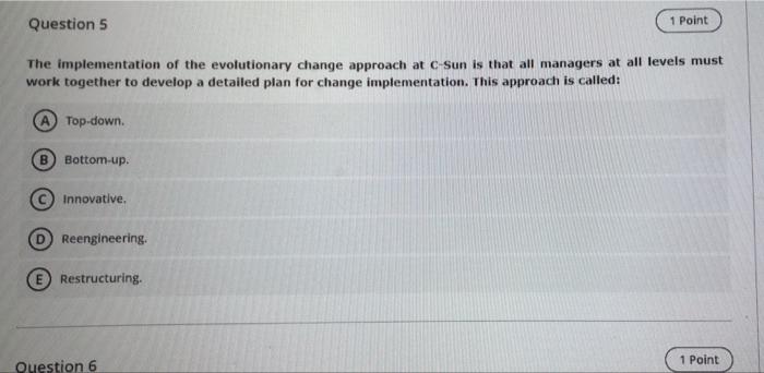 E Authority 1 Point Question 4 operational