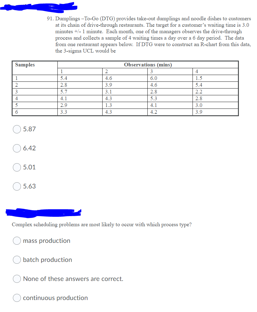 **** PLEASE ANSWER THE QUESTION WITH THE