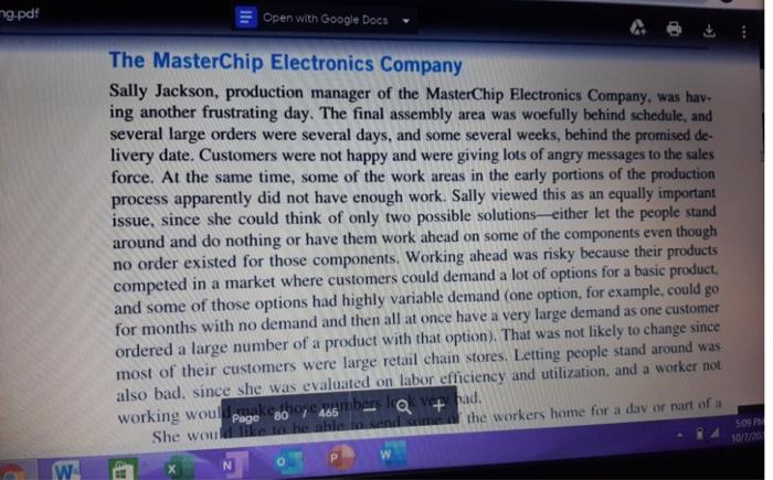 course: warehousing managemnet answer as soon as