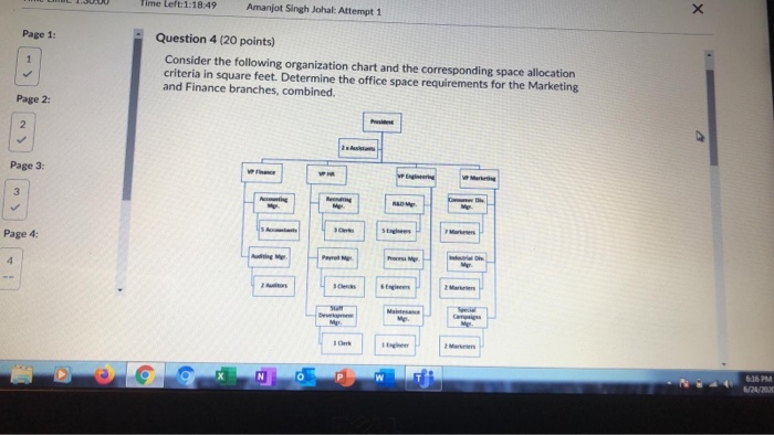 Time Left:1:18:49 Amanjot Singh Johat Attempt 1