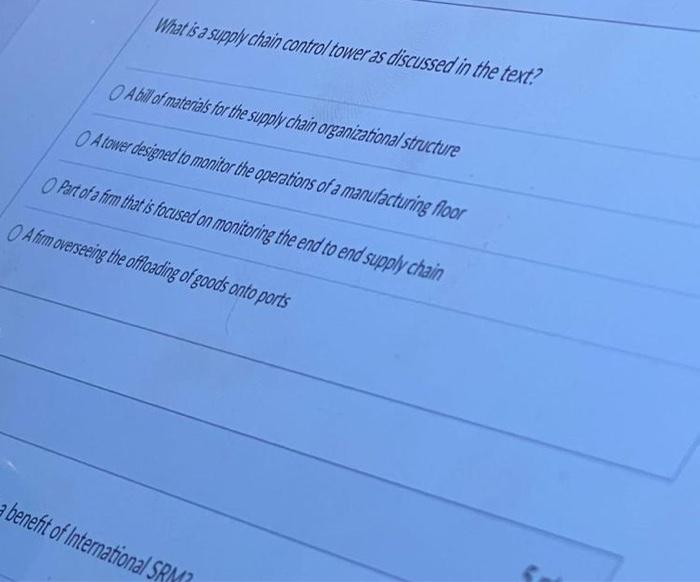 Which of the following descriptions of trends is