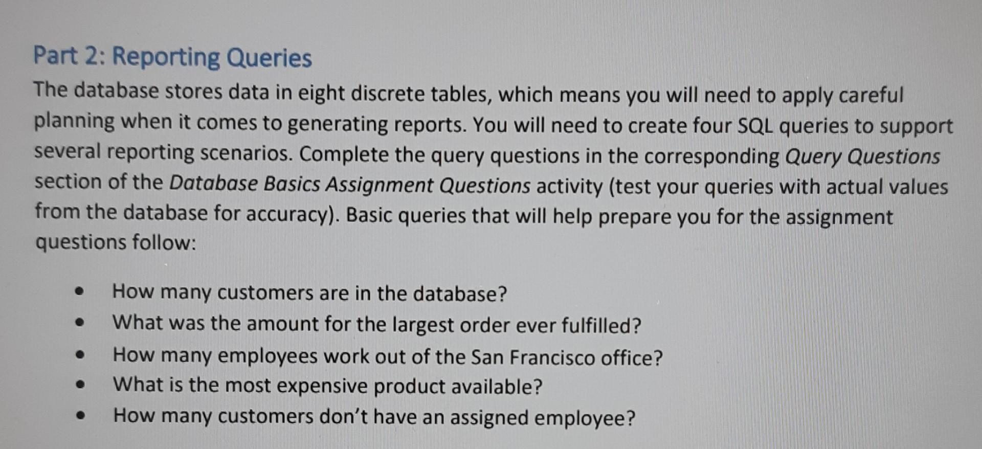 Can I get answer for three questions. please its