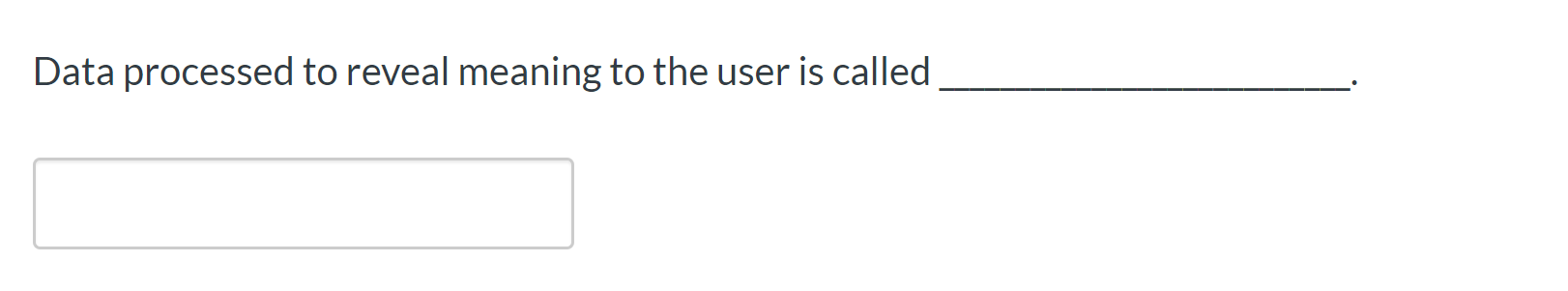 A key is an artificial column added to a table to