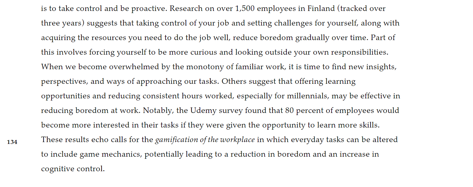 Case Incident 2 When the Going Gets Boring We've