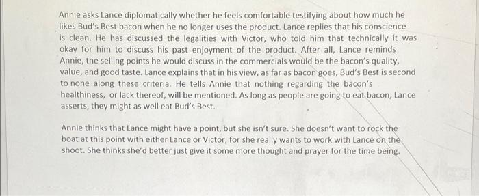 help!!! Annie, copywriter for Laird & Laird (L&L)