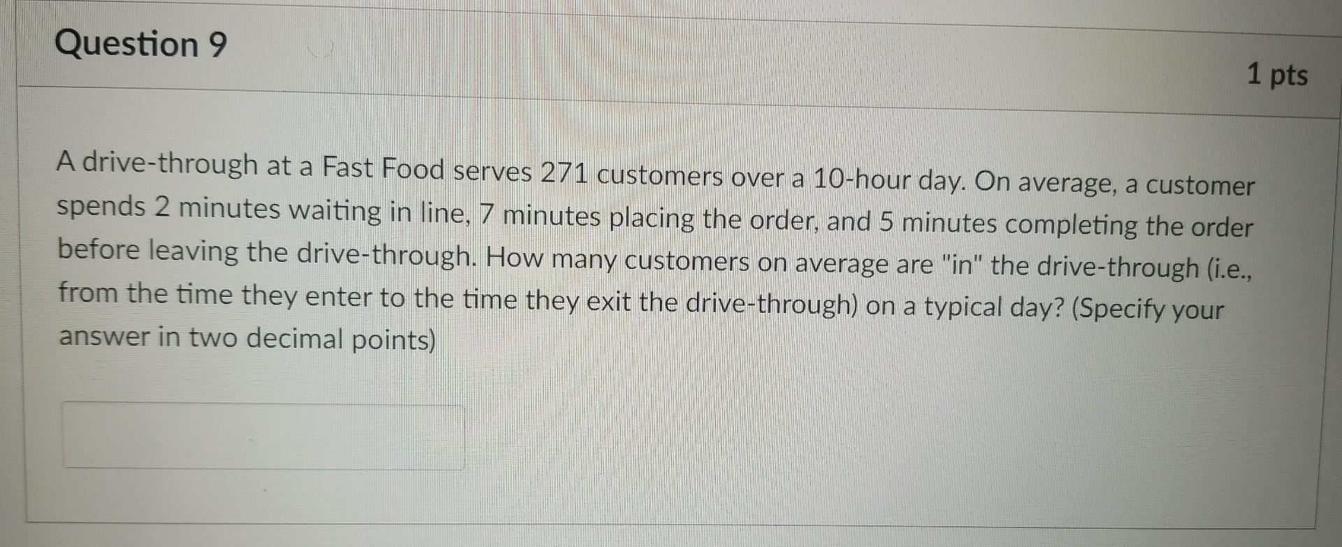 4 9 please help me Five customers visit a bakery