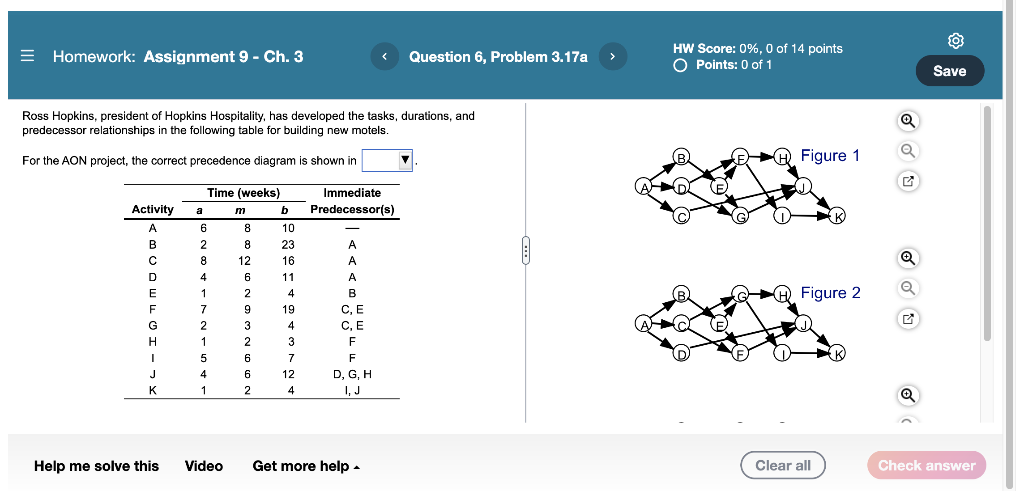 E Homework: Assignment 9 - Ch. 3 Question 6,
