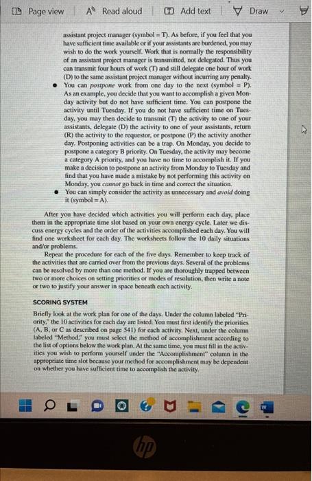 please provide 2, 3, 4 & 5 Time Management