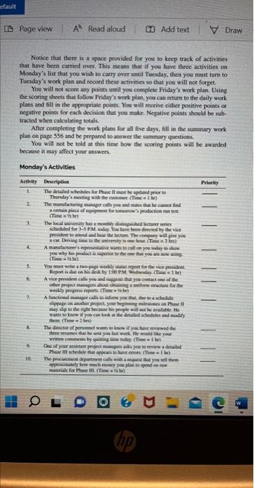 please provide 2, 3, 4 & 5 Time Management