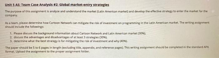 answer this assignment in your own words and