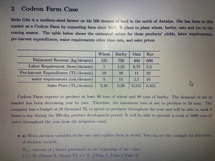 2 Codron Farm Case Melis Gn is a medium-sized