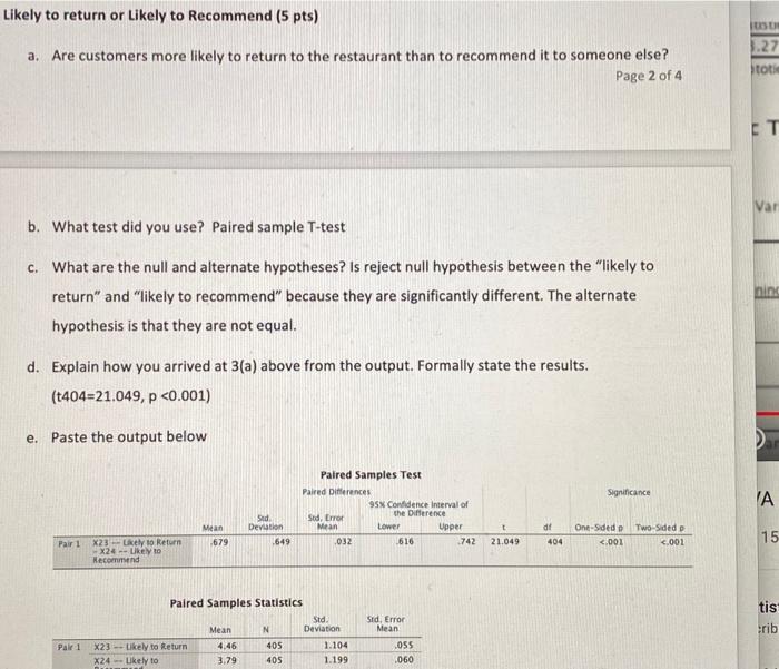 please check if its correct Likely to return or