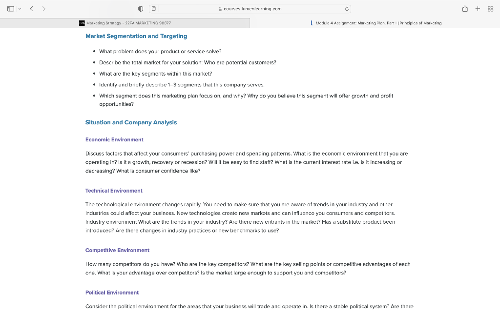 Market Segmentation and Targeting - What problem