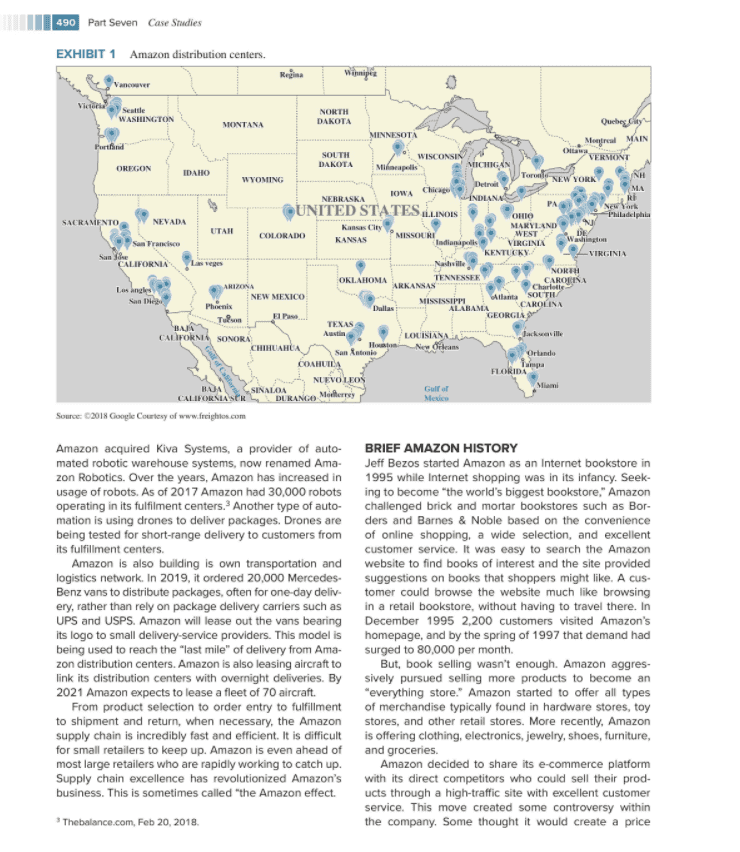 Discussion Questions: #1: How can Amazon change