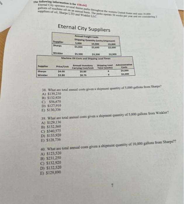39-42 please The following information is for