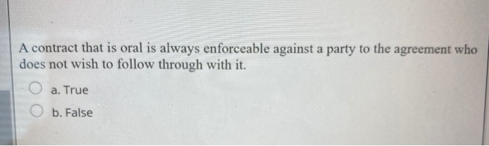 For a particular contract to fall under the