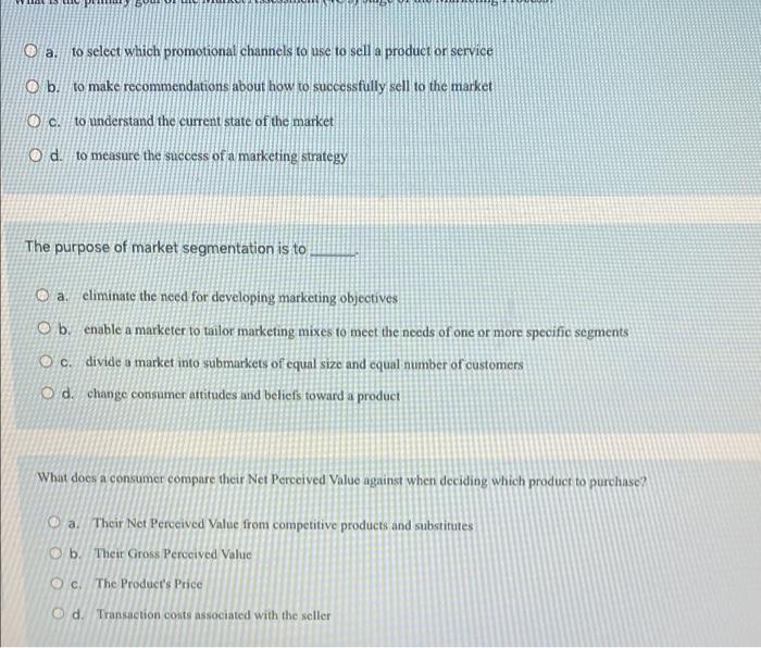 please answer within 5 minutes. a. to select