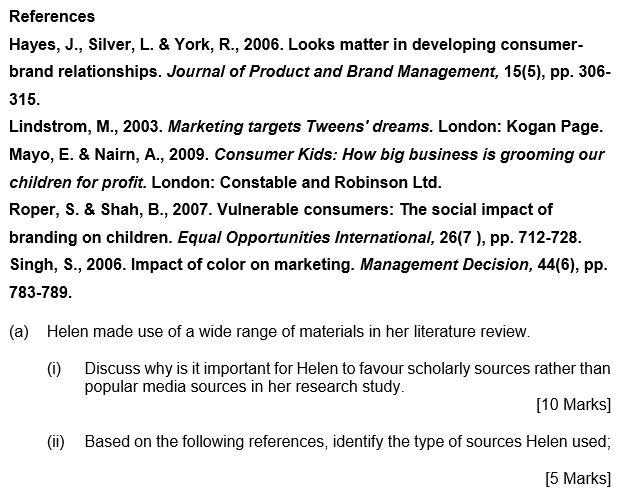 Read the case study below and answer to the