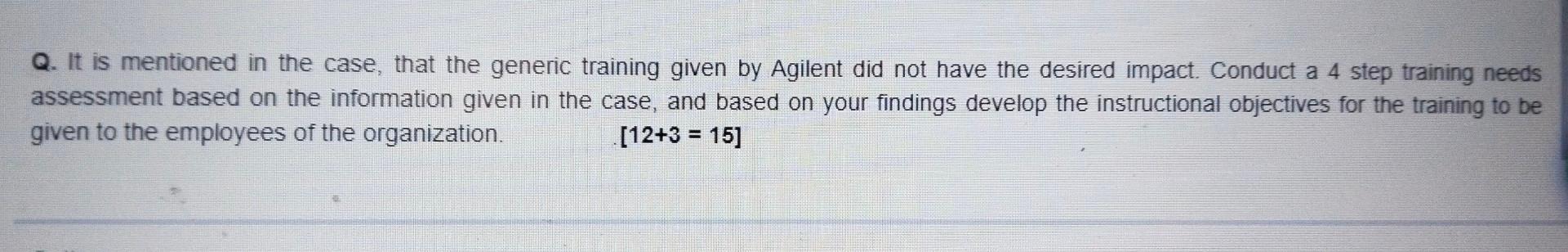 Performance Management, Training and Compensation