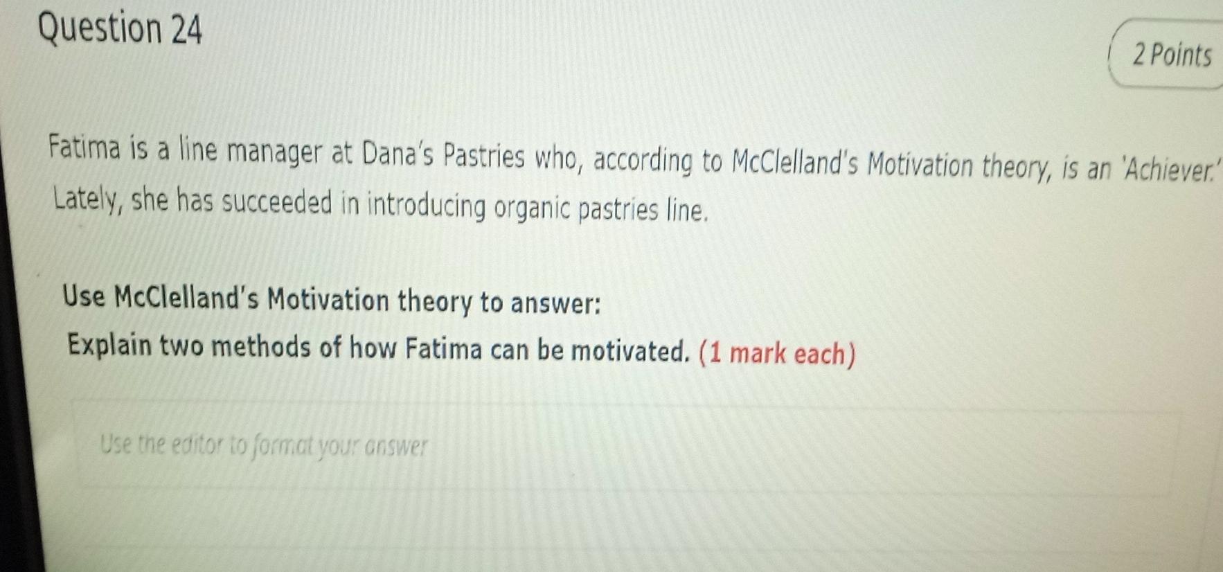 q24 plz ,write short answer , must be short