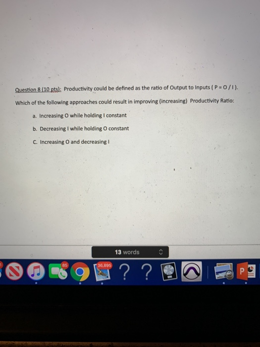 write the following answer out Question 8 (10
