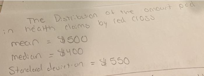 The standard deviation of the sample mean is