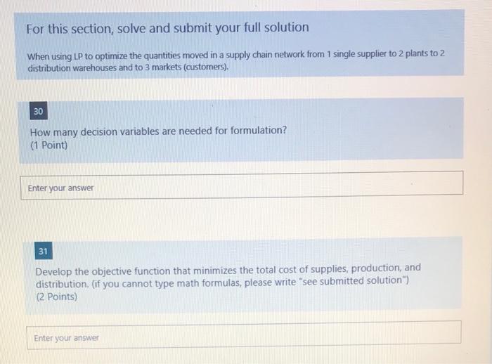 as posible as you can For this section, solve and