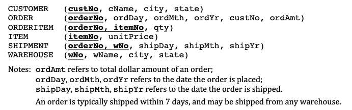 Please write the following queries in relational