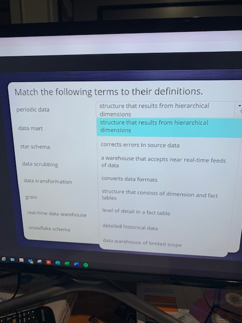 Match the following terms to their definitions.
