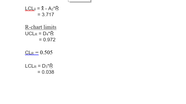 Sample 1 3.93 3.72 3.88 2 3.77 3.85 3.79 3 3.99