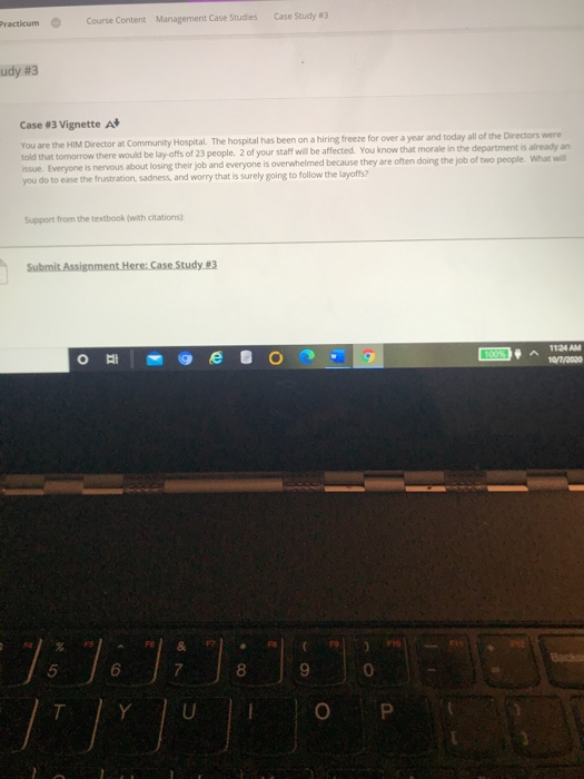 Practicum Course Content Management Case Studies