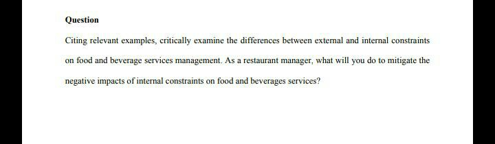 Question Citing relevant examples, critically