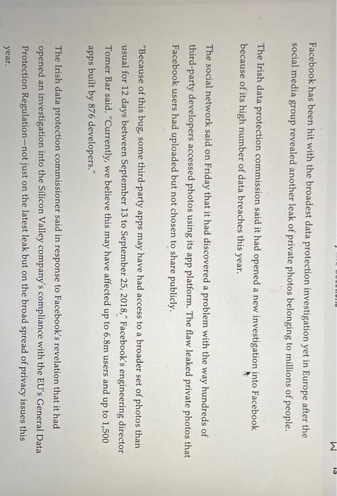 Can you please help with the case questions? 3 15