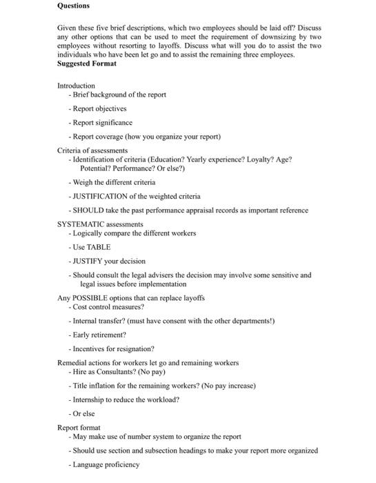 Human Resources Management: Individual Assignment