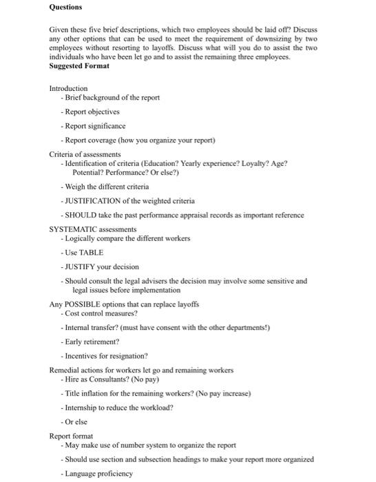 Human Resources Management: Individual Assignment