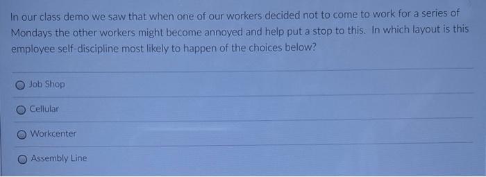 In our class demo we saw that when one of our