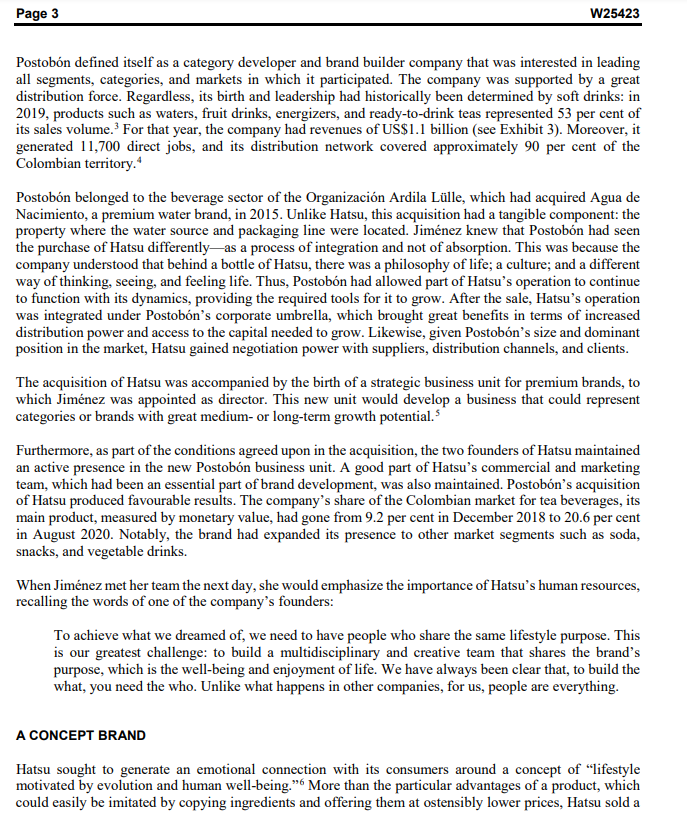 what are the characteristics of Hatsu brand and