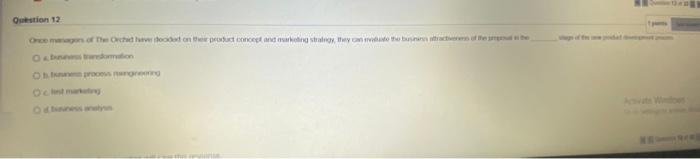 Once managers of The Orchid have decided on their