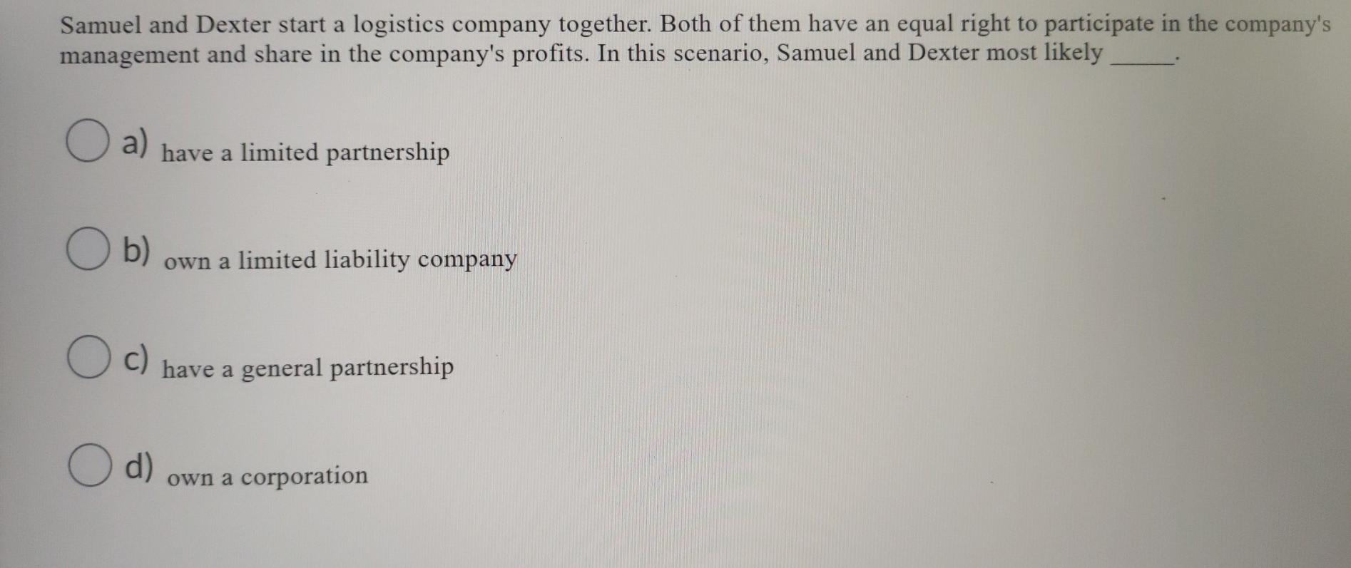 Which of the following countries exemplifies the