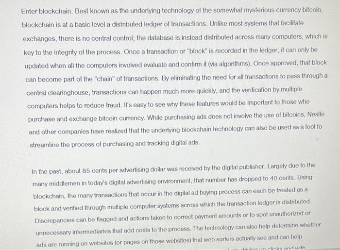 do not copy and paste. there are 3 subquestions.