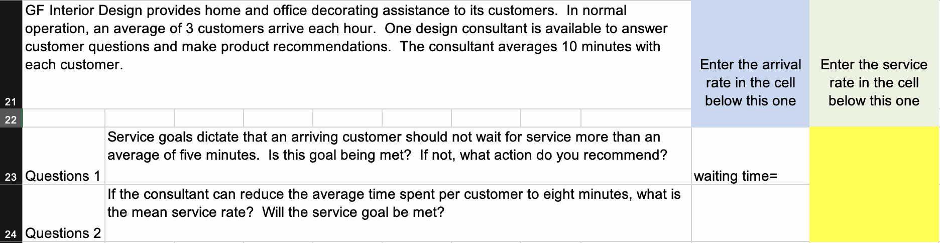 Please answer questions 1 & 2 as if you were