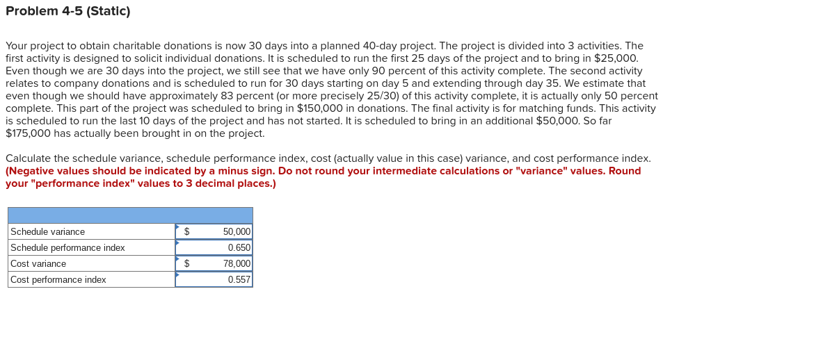 Problem 4-5 (Static) Your project to obtain