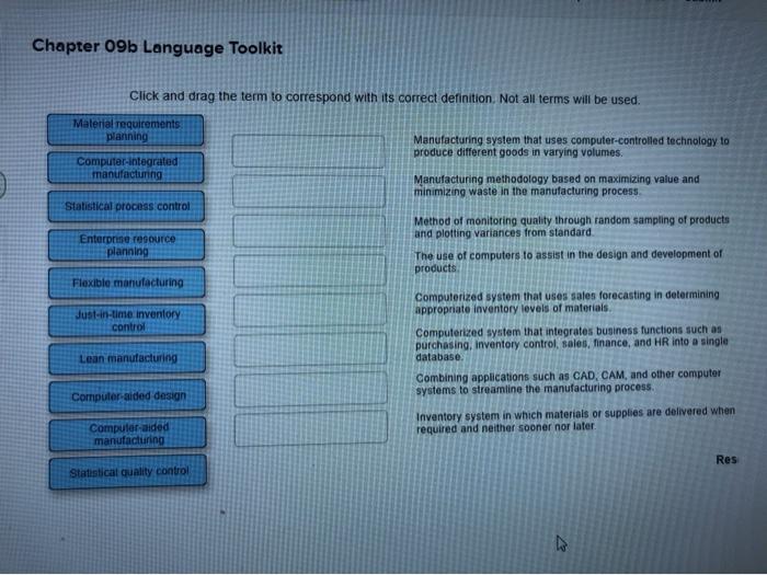 Chapter 09b Language Toolkit Click and drag the
