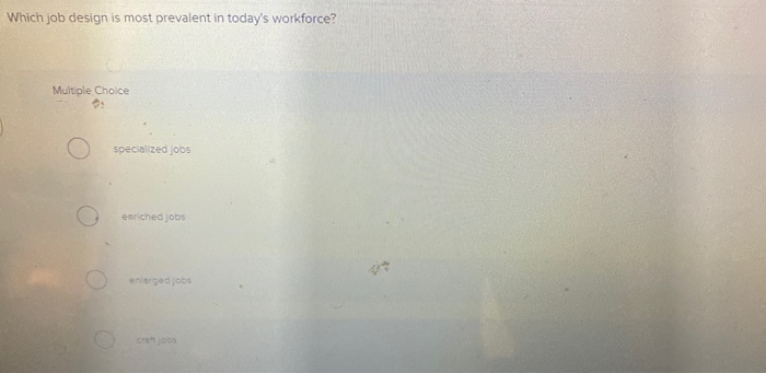 The primary difference between an enriched job