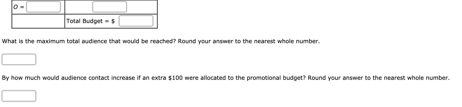 Problem 4-01 (Algorithmic) The Westchester