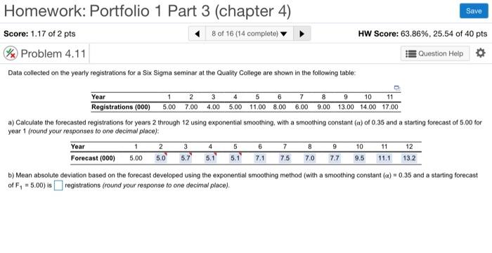 Save Homework: Portfolio 1 Part 3 (chapter 4)