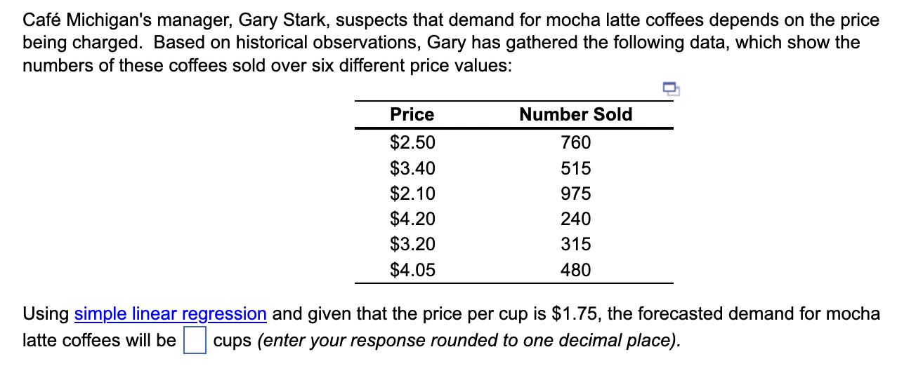Caf Michigan's manager, Gary Stark, suspects that