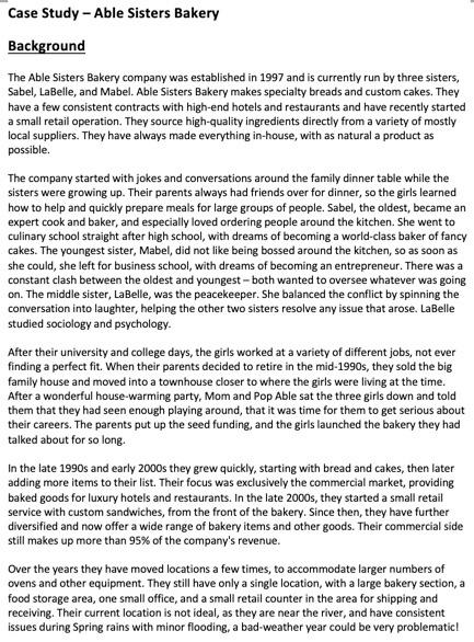 1. Goals \& Strategy a. What are two primary